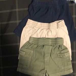 3 pairs of shorts